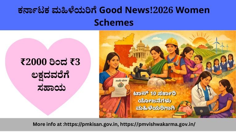 Women Government Schemes 2026